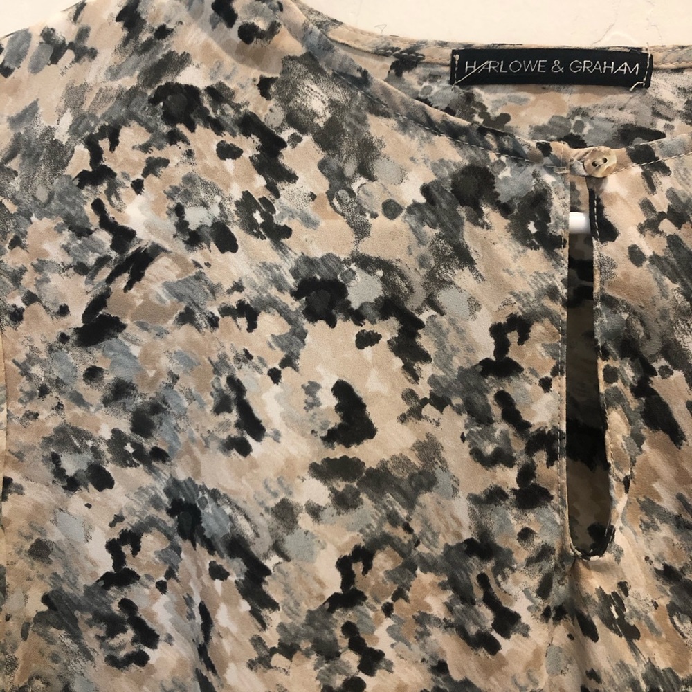 Keyhole blouse